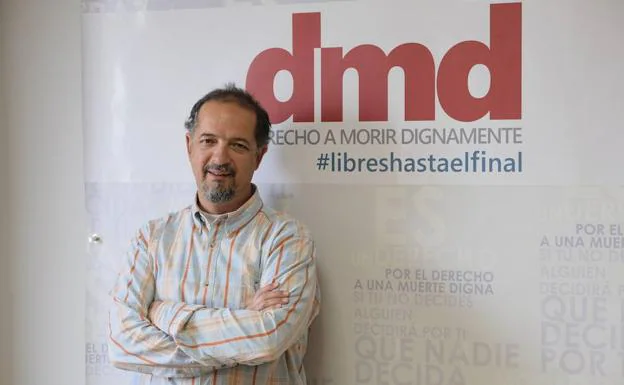 Fernando Marín, presidente de la asociación Derecho a Morir Dignamente (DMD). 