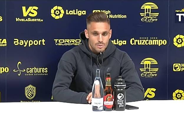 Rober Correa, en rueda de prensa. 