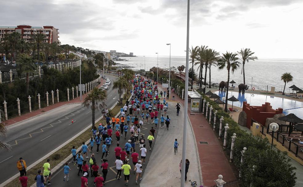 La carrera transcurrió junto al mar. 