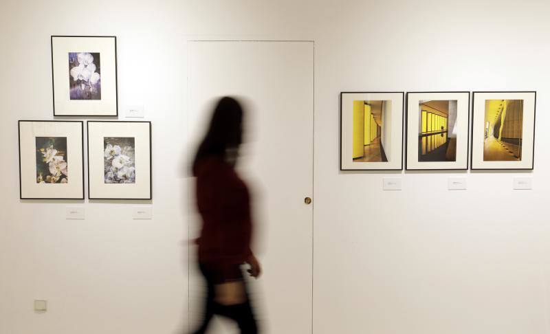 Exposición de la SFM Sociedad fotográfica de Málaga 'Dudas razonables', en la sala Moreno Villa.