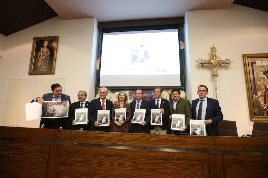 El libro es un gran homenaje a Garrido y a Gonzàlez, pero también un homenaje a la Semana Santa y a las cofradías de Málaga que se entregará con SUR.