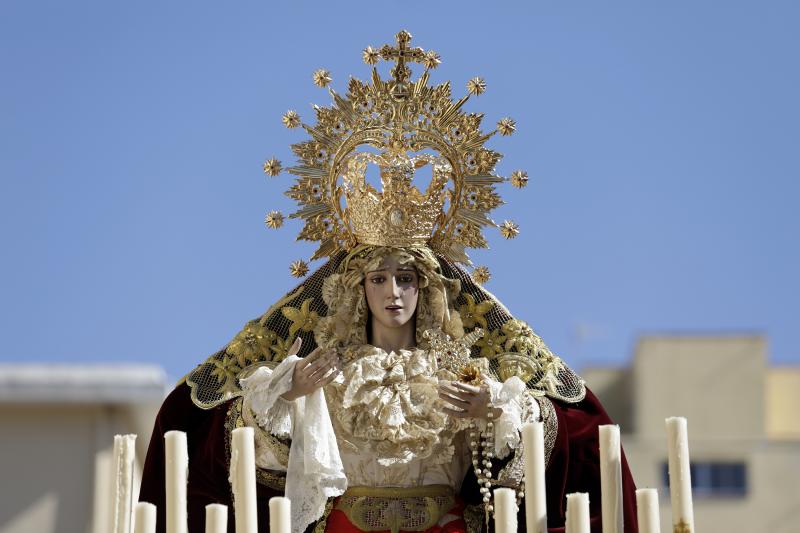 Fotos: Seis procesiones en un intenso fin de semana cofrade