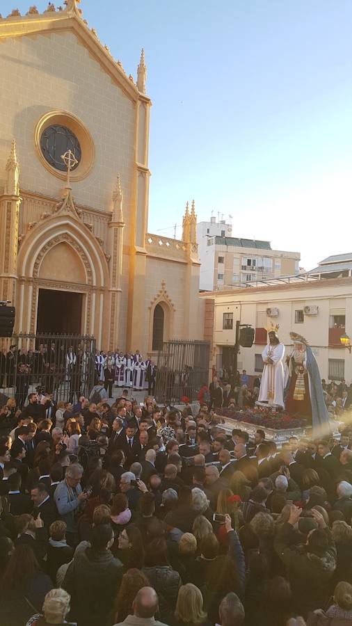 Las mejores imágenes de la misa del alba, el acto en el Hospital Civil y el recorrido por la Trinidad de los titulares de la Cofradía del Cautivo y La Trinidad este 2019.