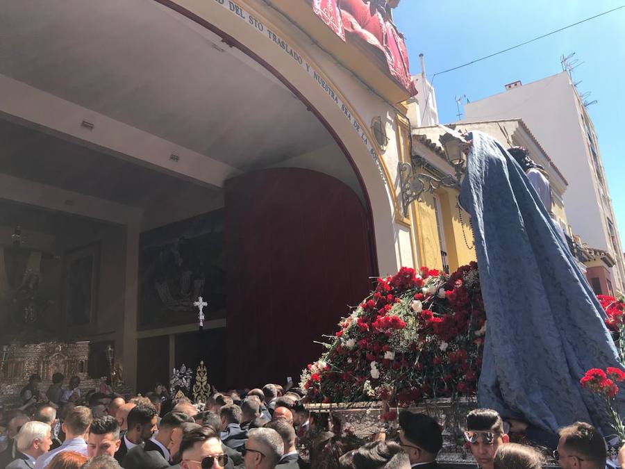 Las mejores imágenes de la misa del alba, el acto en el Hospital Civil y el recorrido por la Trinidad de los titulares de la Cofradía del Cautivo y La Trinidad este 2019.