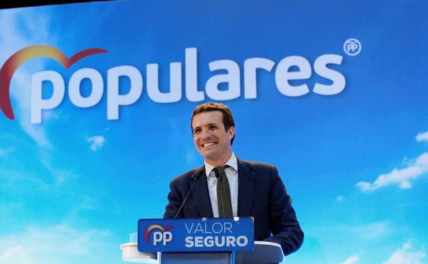 Pablo Casado el pasado viernes