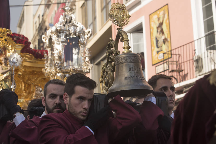 Las fotos de las cofradías del Jueves Santo: Sagrada Cena, Santa Cruz, Viñeros, Vera Cruz, Zamarrilla, Mena, Misericordia, Esperanza.