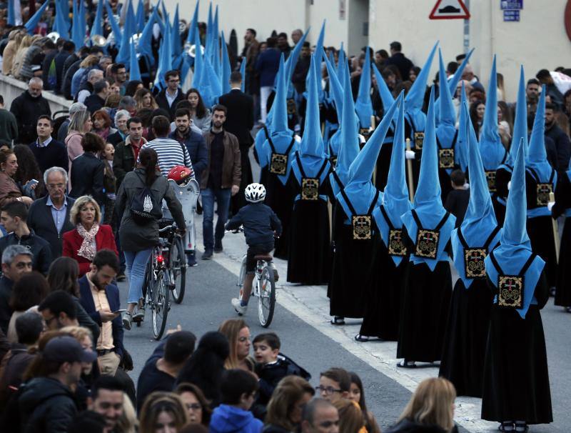 Los cortejos procesionales de Monte Calvario, Descendimiento, Dolores de San Juan, Amor, Traslado, Piedad, Sepulcro y Servitas