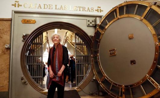Ida Vitale, en La Caja de las Letras.
