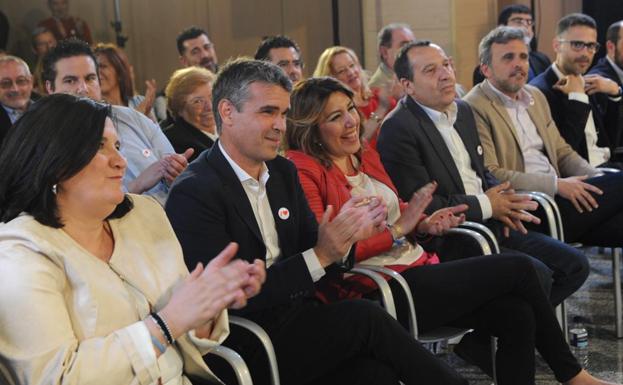 Susana Díaz pide la movilización del voto socialista en Marbella para evitar un retroceso de 40 años