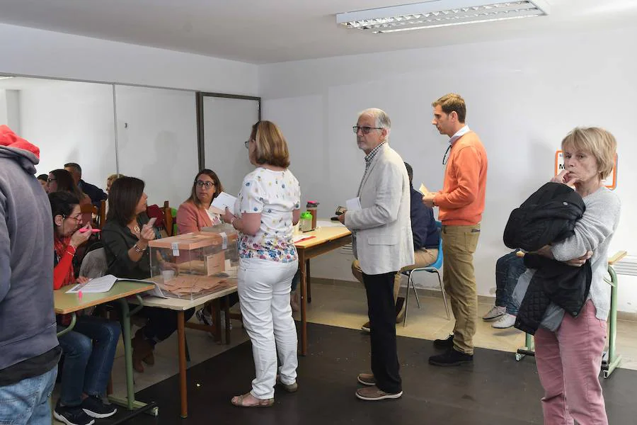 Votaciones en San Pedro de Ancántara.