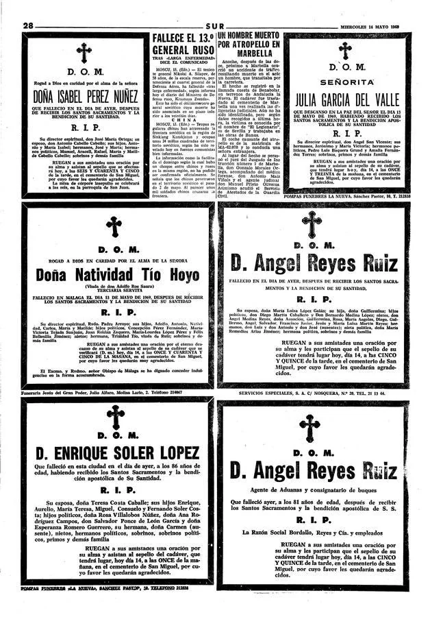 SUR hace 50 años | El periódico SUR del 14 de mayo de 1969