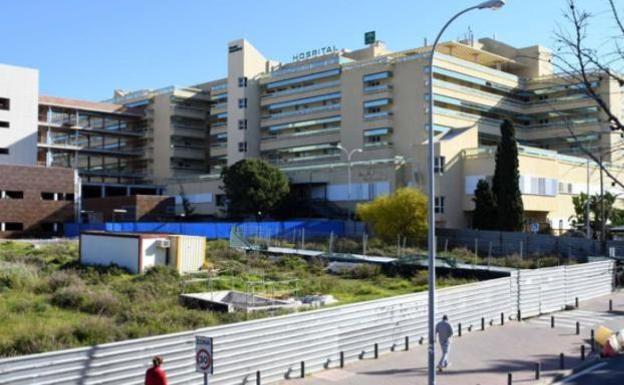 Vistas del Hospital Costa del Sol. 