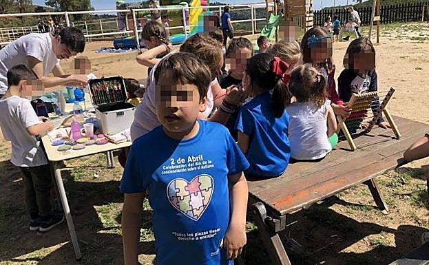 Celebración del Día del Autismo el pasado 2 de abril. 