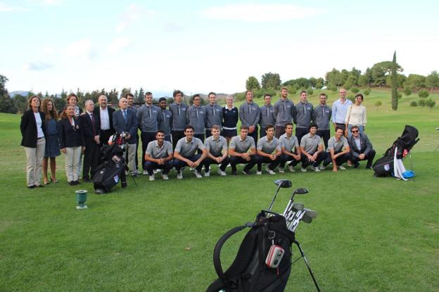 La Universidad de Málaga cuenta con un equipo de golf. :: sur