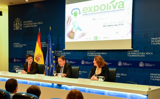 Crespo, en la presentación de Expoliva en Madrid 