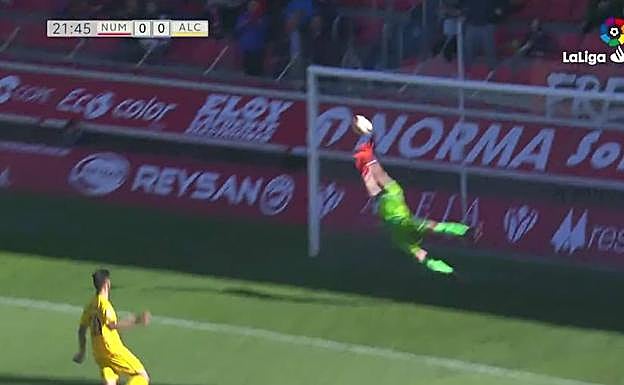 Dani Jiménez firmó la mejor parada de la jornada. 