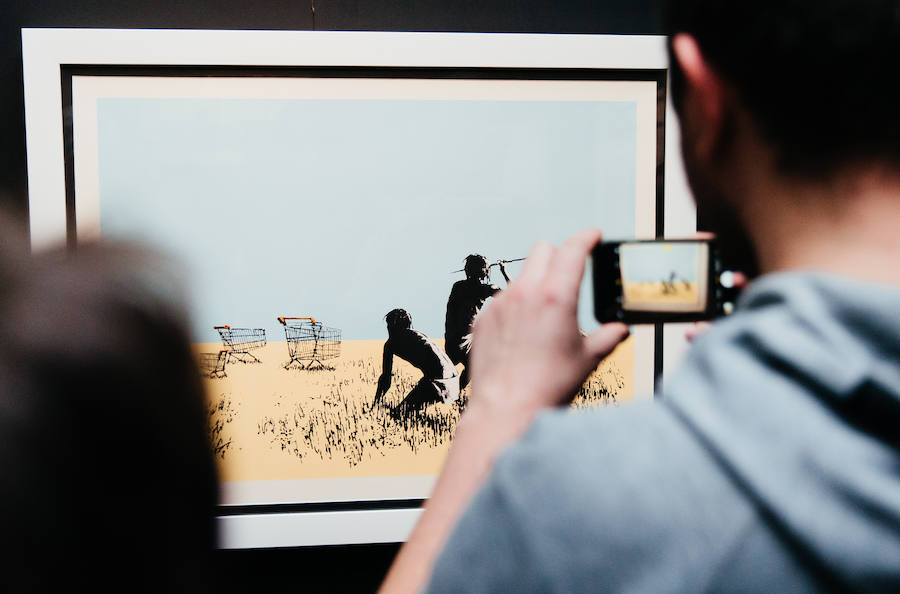 La Térmica estrenará el próximo día 24 de mayo 'Banksy. The art of protest', una exposición inédita en España en torno al enigmático artista callejero