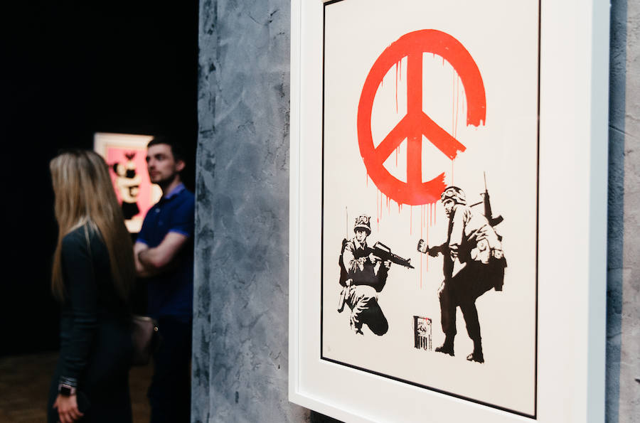 La Térmica estrenará el próximo día 24 de mayo 'Banksy. The art of protest', una exposición inédita en España en torno al enigmático artista callejero