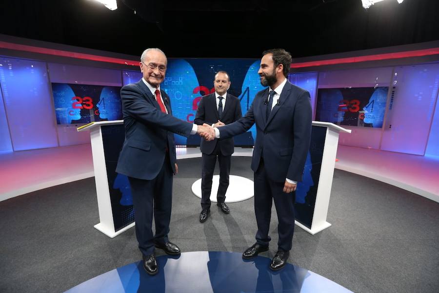 Los dos candidatos por Málaga participan en un debate organizado por 101 TV y Diario SUR