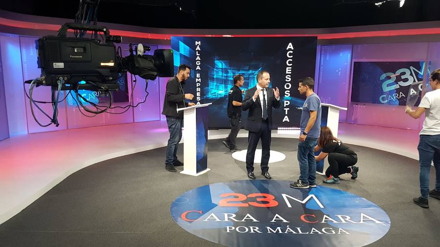 Los dos candidatos por Málaga participan en un debate organizado por 101 TV y Diario SUR