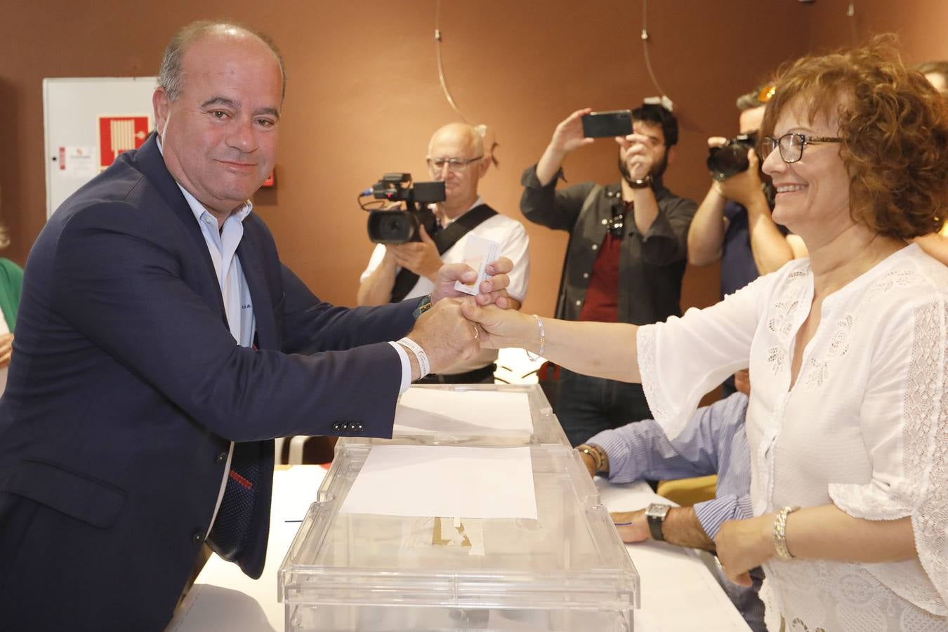 Manuel Barón actual alcalde de Antequera y candidato del PP por tercera vez.