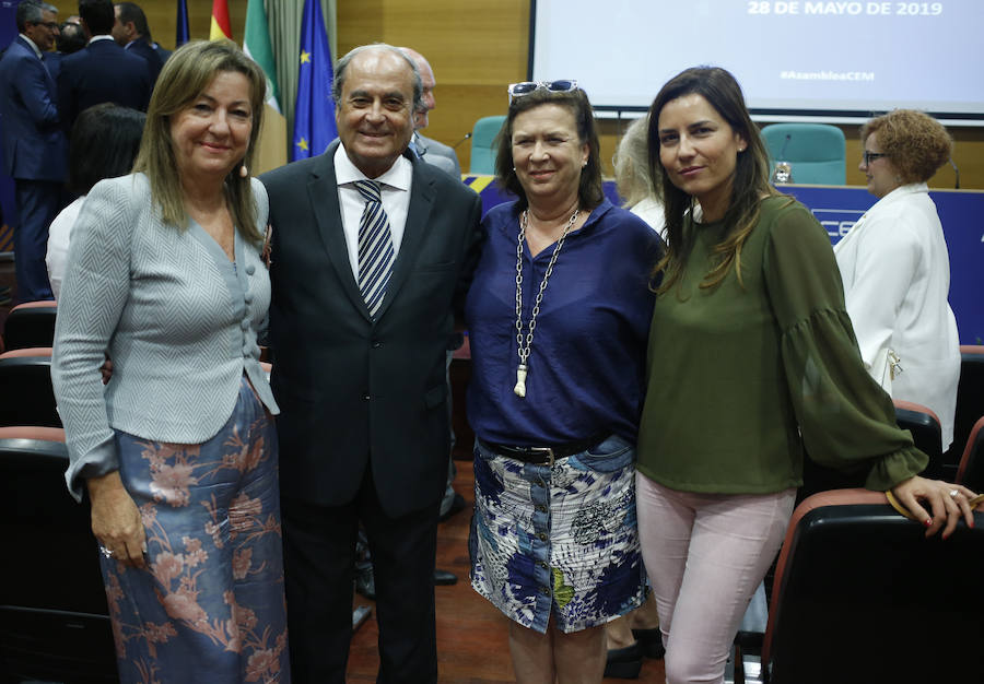 Paz Hurtado, Antonio Ponce, Yolanda de Aguilar y Paola Morales.