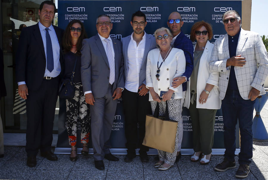 Antonio Palma, Fuensanta Villalobos, Juan Vallejo, Jorge del Pino, Juanibel Vera, Jaime Barranco, Inmaculada Gambero y José Fuentes