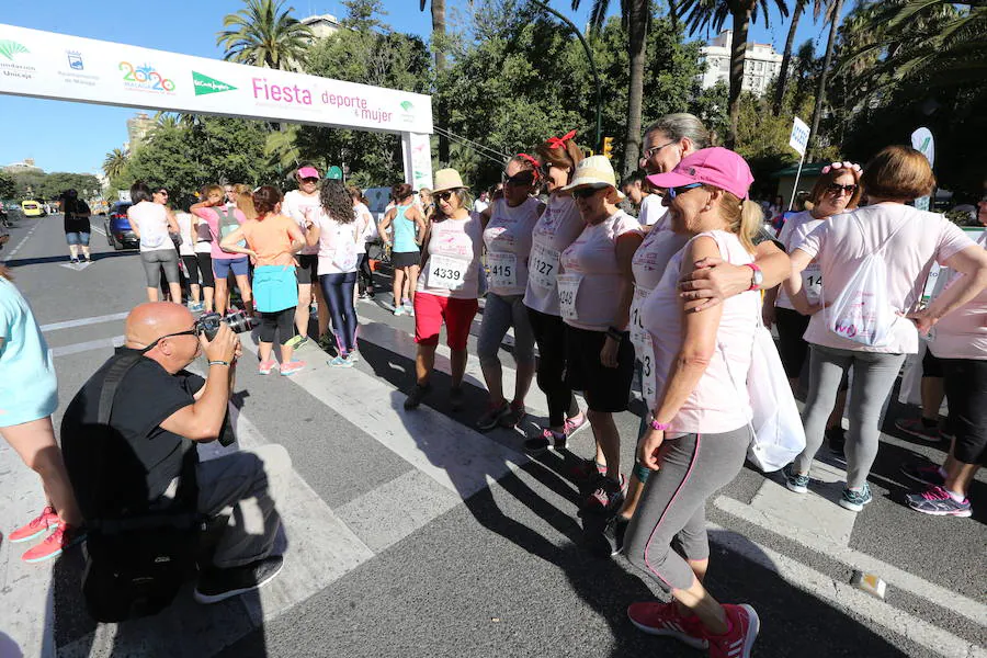 La prueba, organizado por el Ayuntamiento de Málaga, a través del Área de Igualdad de Oportunidades y Área de Deporte, se ha desarrollado este domingo por las calles del Centro