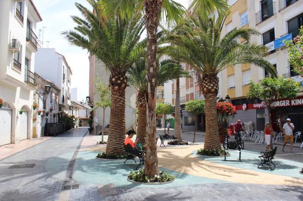 Nueva plaza entre las calles Málaga y Real. 