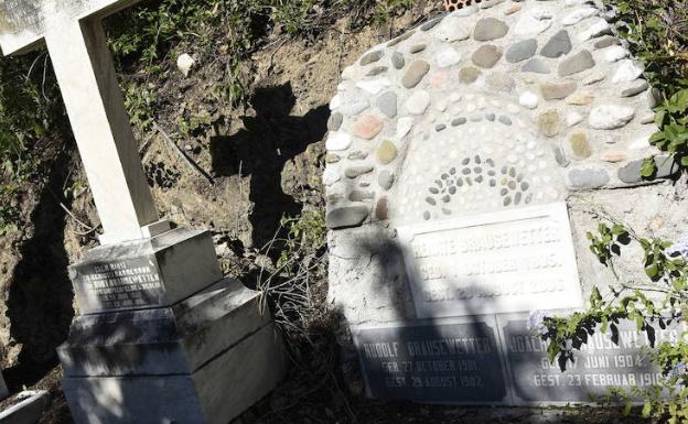 Renate Brausewetter descansa en el Cementerio Inglés de Málaga, junto a