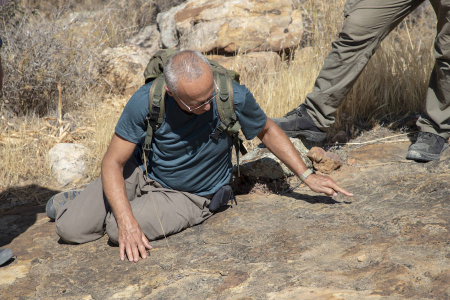 Fotos: Gerard Gierlinski, en su visita a Álora