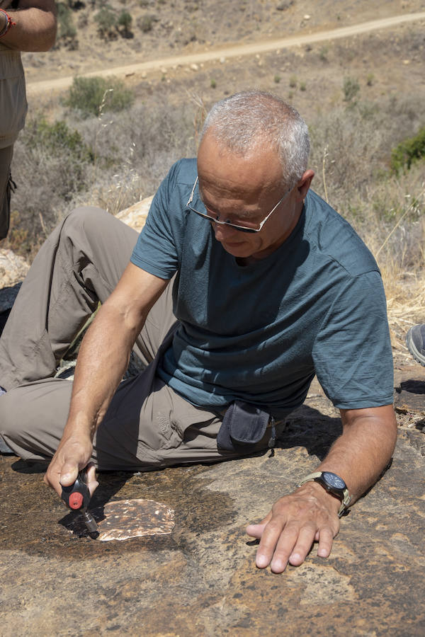 Fotos: Gerard Gierlinski, en su visita a Álora