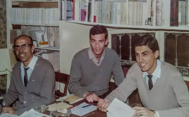 Antonio Antúnez, Jorge Denis y Brígido Serrán