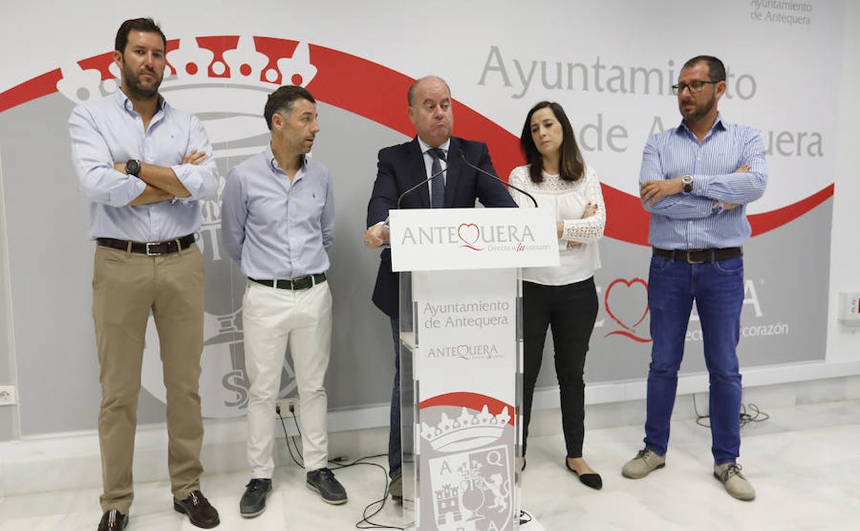 Juan Rosas y Ana Cebrián, los dos grandes tenientes de alcalde del nuevo equipo de Barón en Antequera