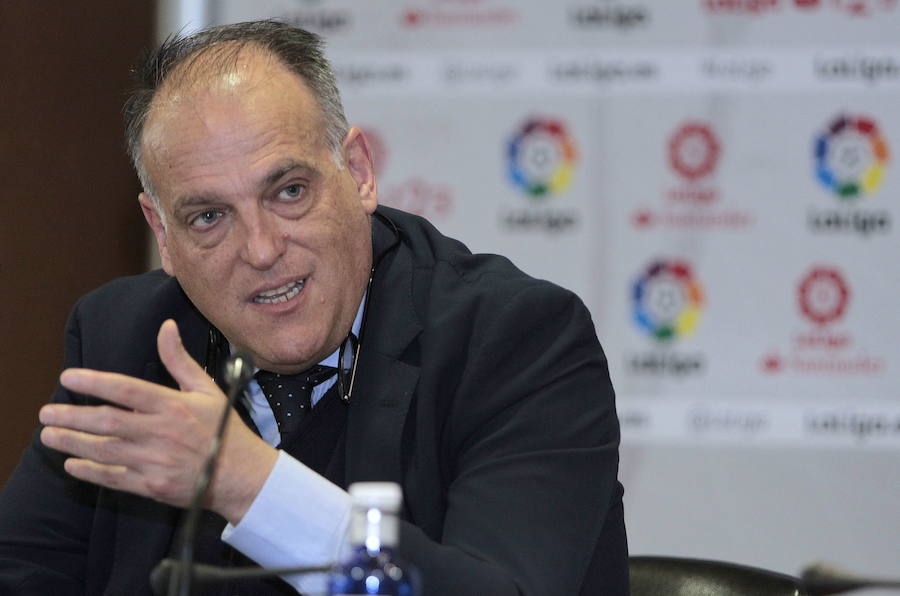 Tebas, en un acto reciente. 