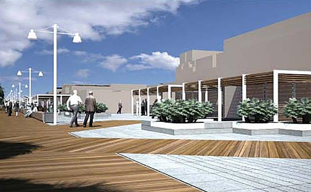 Imagen virtual tras la reforma elaborada por el Ayuntamiento. 