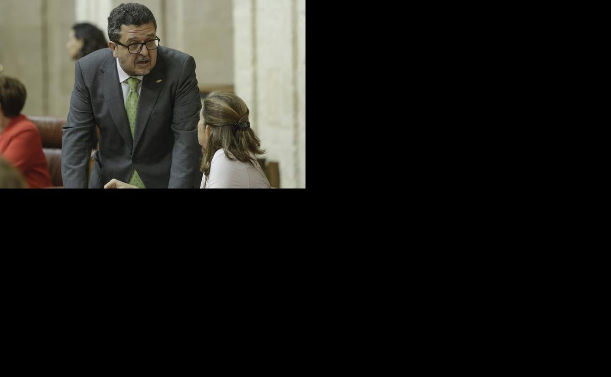 El líder de Vox en Andalucía, Francisco Serrano, en una imagen de archivo.