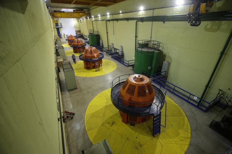 Fotos: Así es la central hidroeléctrica del Chorro