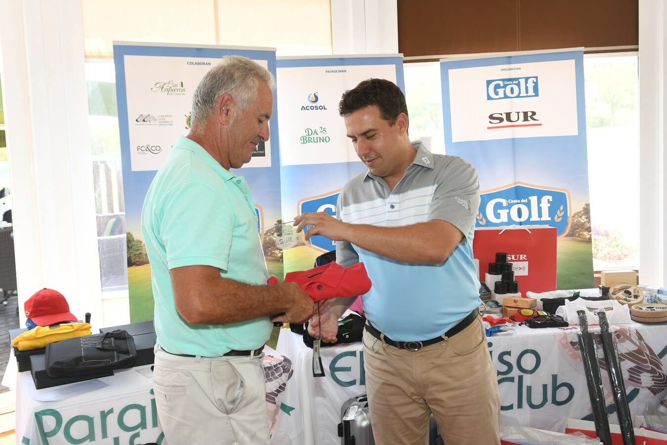 Imagen del Costa del Golf Tour organizado por SUR en el campo de El Paraíso