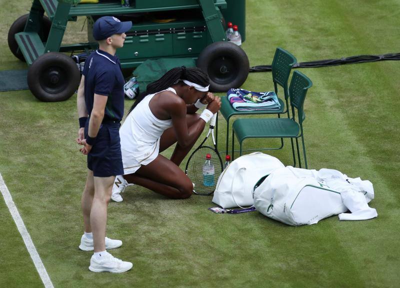 La estadounidense Cori Gauff, de 15 años, casi no podía creerse haber derrotado a la quíntuple campeona Venus Williams , pero, recuperada de la emoción, no ocultó su ambición de ganar Wimbledon.