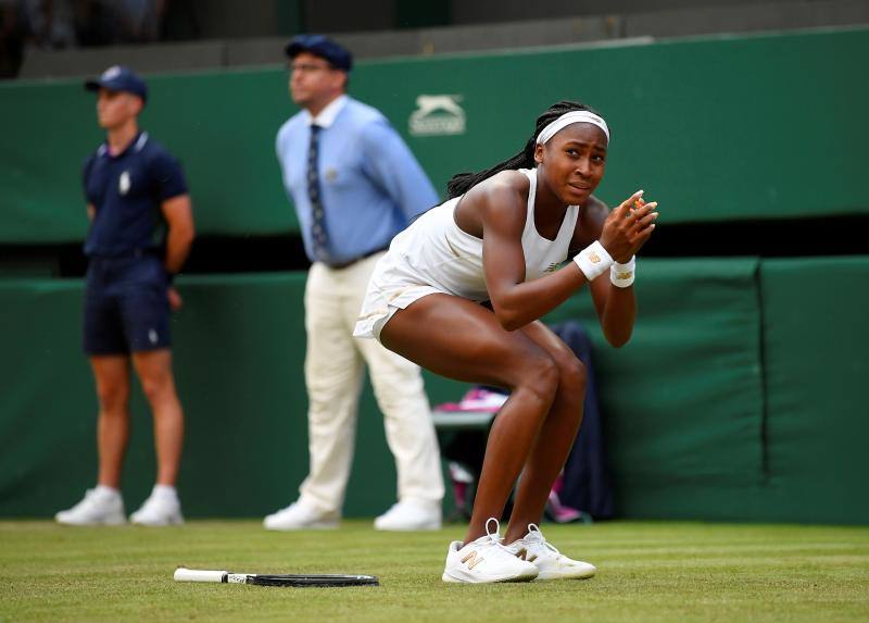 La estadounidense Cori Gauff, de 15 años, casi no podía creerse haber derrotado a la quíntuple campeona Venus Williams , pero, recuperada de la emoción, no ocultó su ambición de ganar Wimbledon.