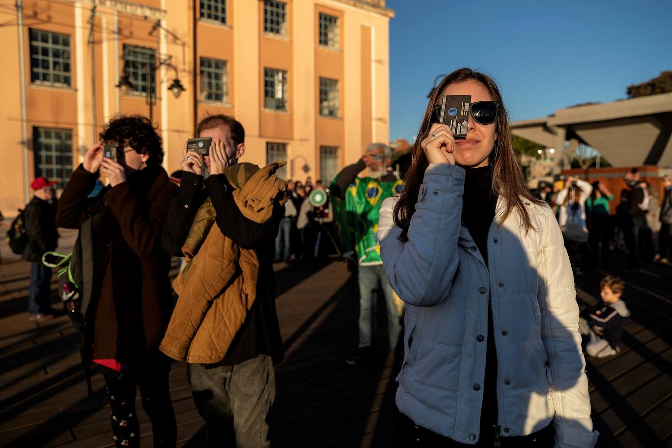 Fotos: En imágenes, el espectacular eclipse que oscureció Sudamérica