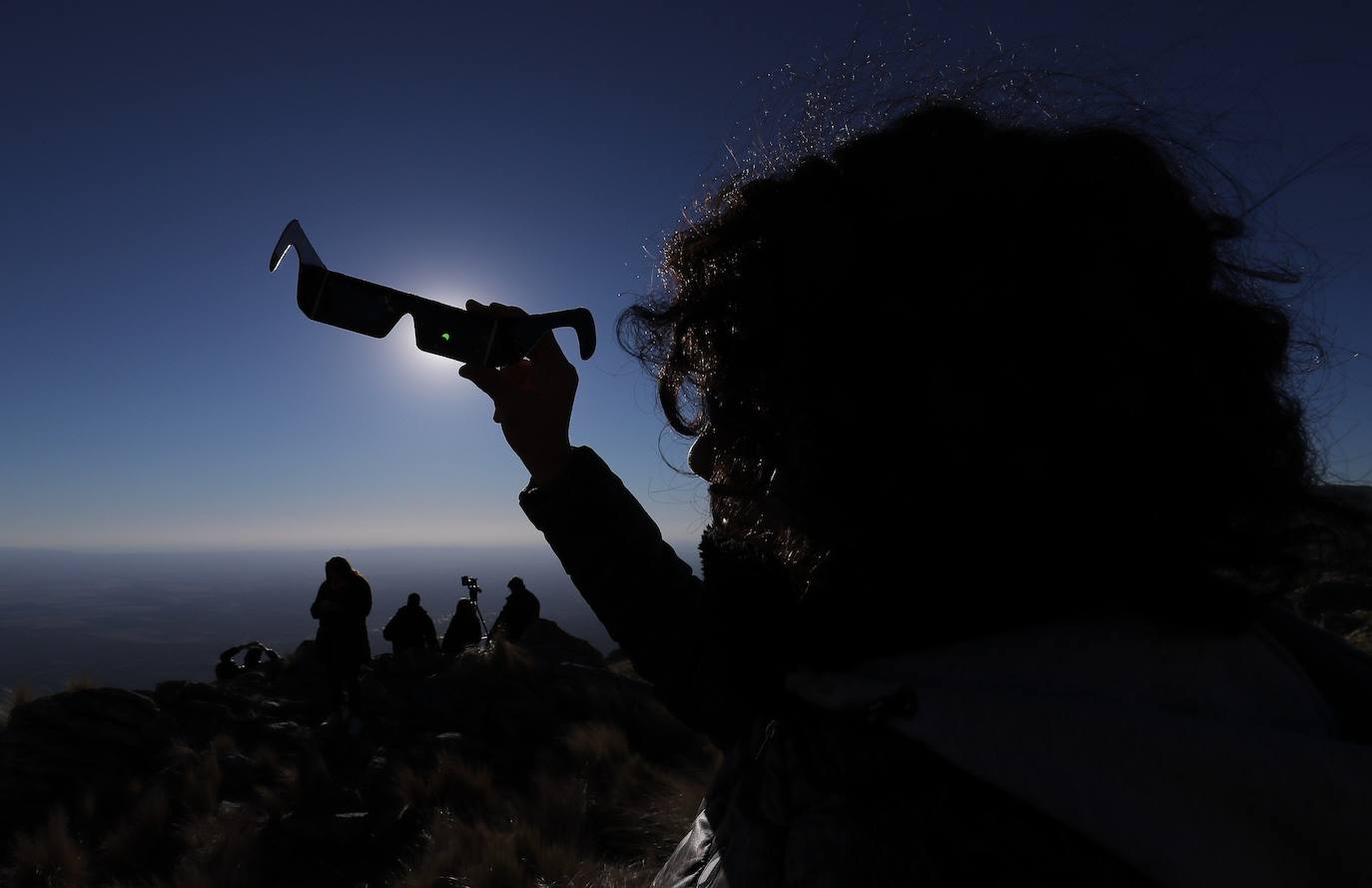 Fotos: En imágenes, el espectacular eclipse que oscureció Sudamérica