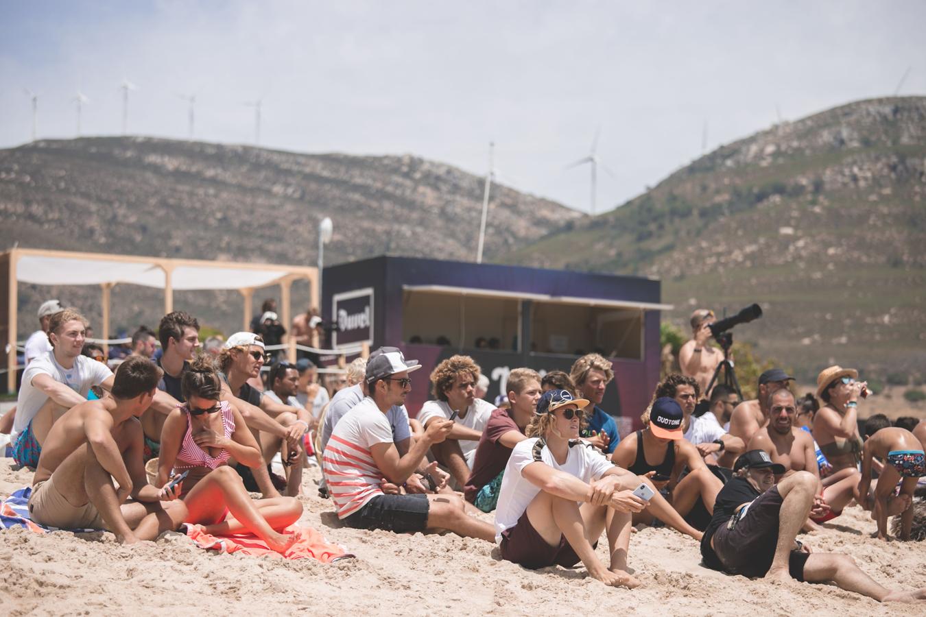 La celebración del mundial de kitesurf en Tarifa. 