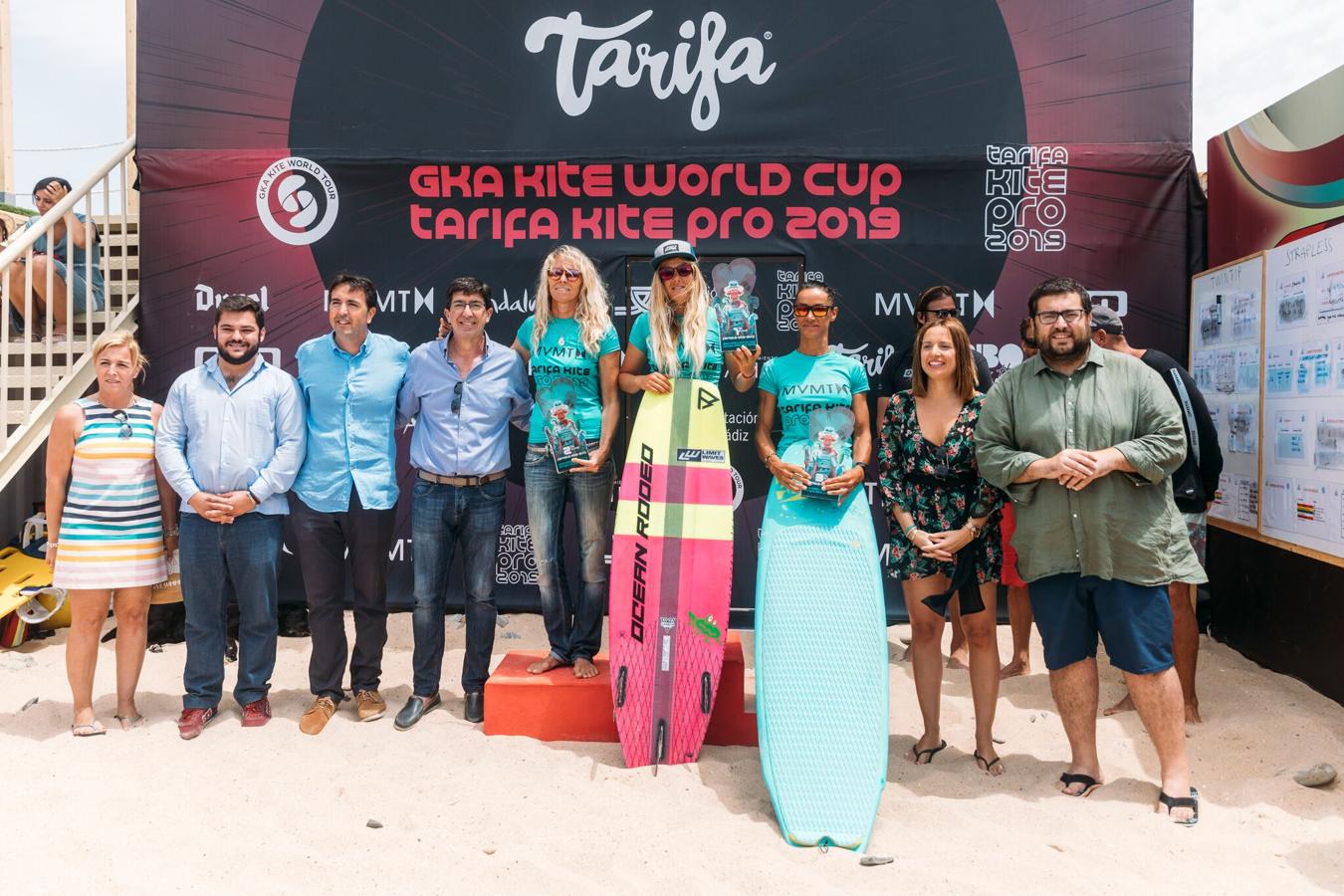 La celebración del mundial de kitesurf en Tarifa. 