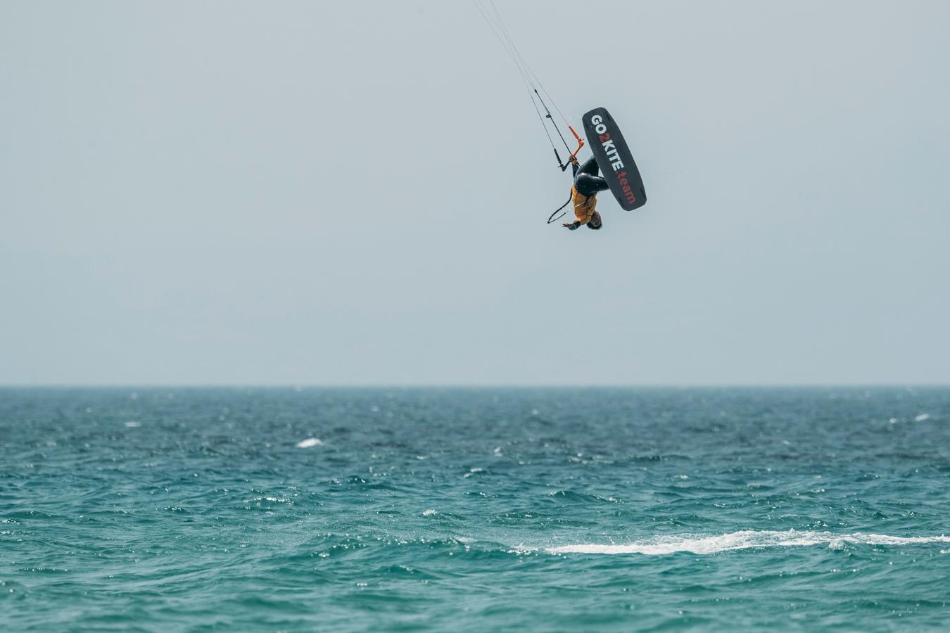 La celebración del mundial de kitesurf en Tarifa. 