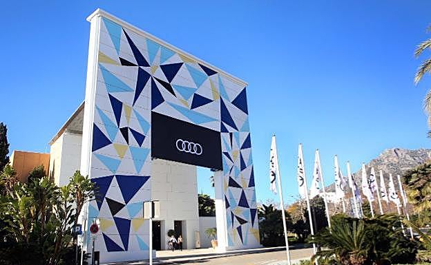 Vista del Palacio de Congresos, en cuyas inmediaciones se habilitarán 84 nuevas plazas. 