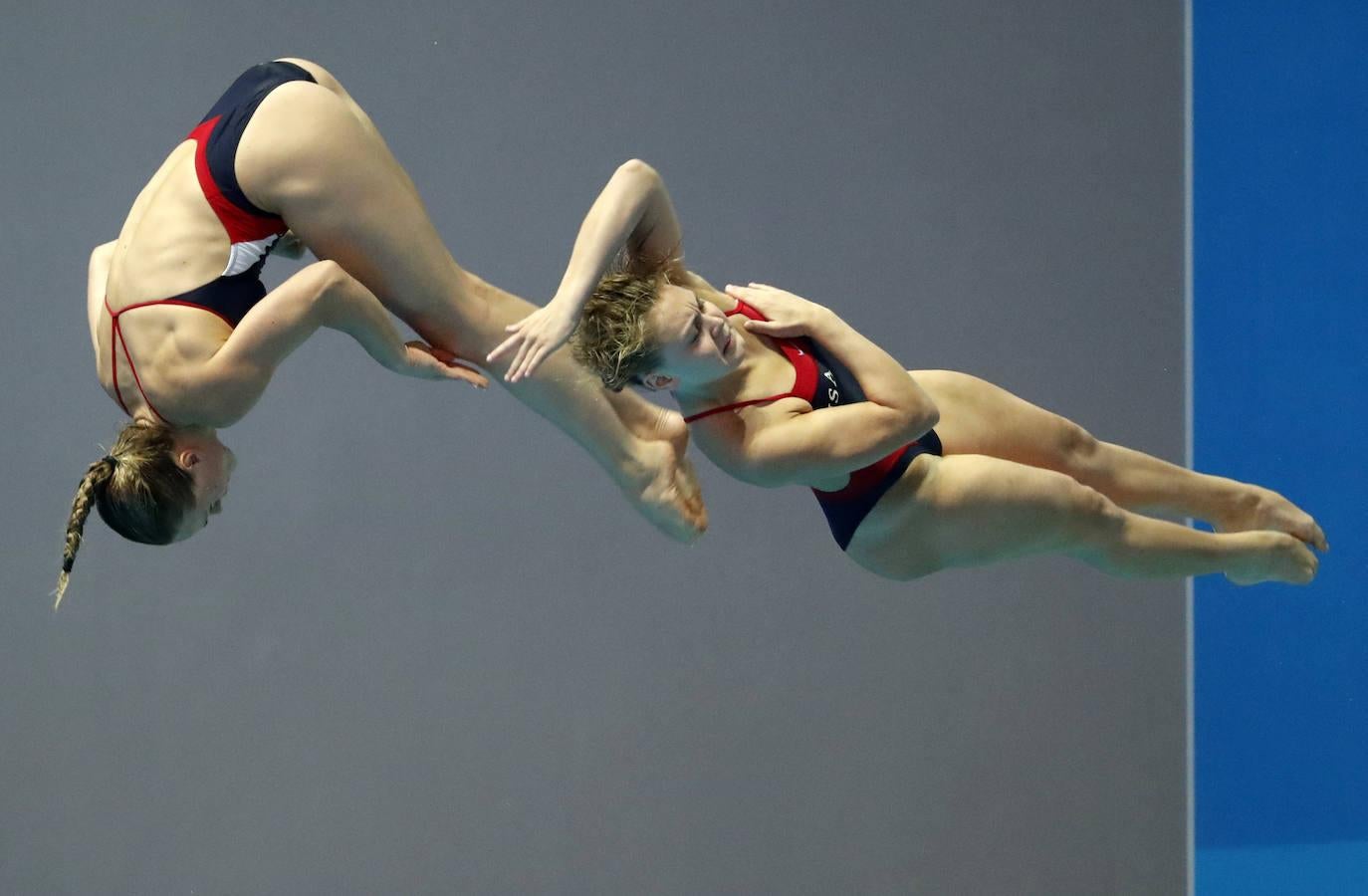 Bajo el lema «Dive into peace» ha arrancado el 18º Campeonato Mundial de la Federación Internacional de Natación (FINA