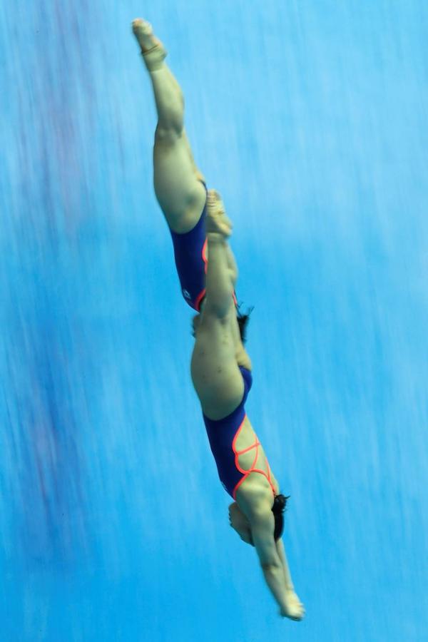 Bajo el lema «Dive into peace» ha arrancado el 18º Campeonato Mundial de la Federación Internacional de Natación (FINA)