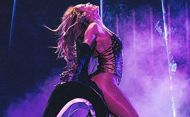 Jennifer López, en su gira 